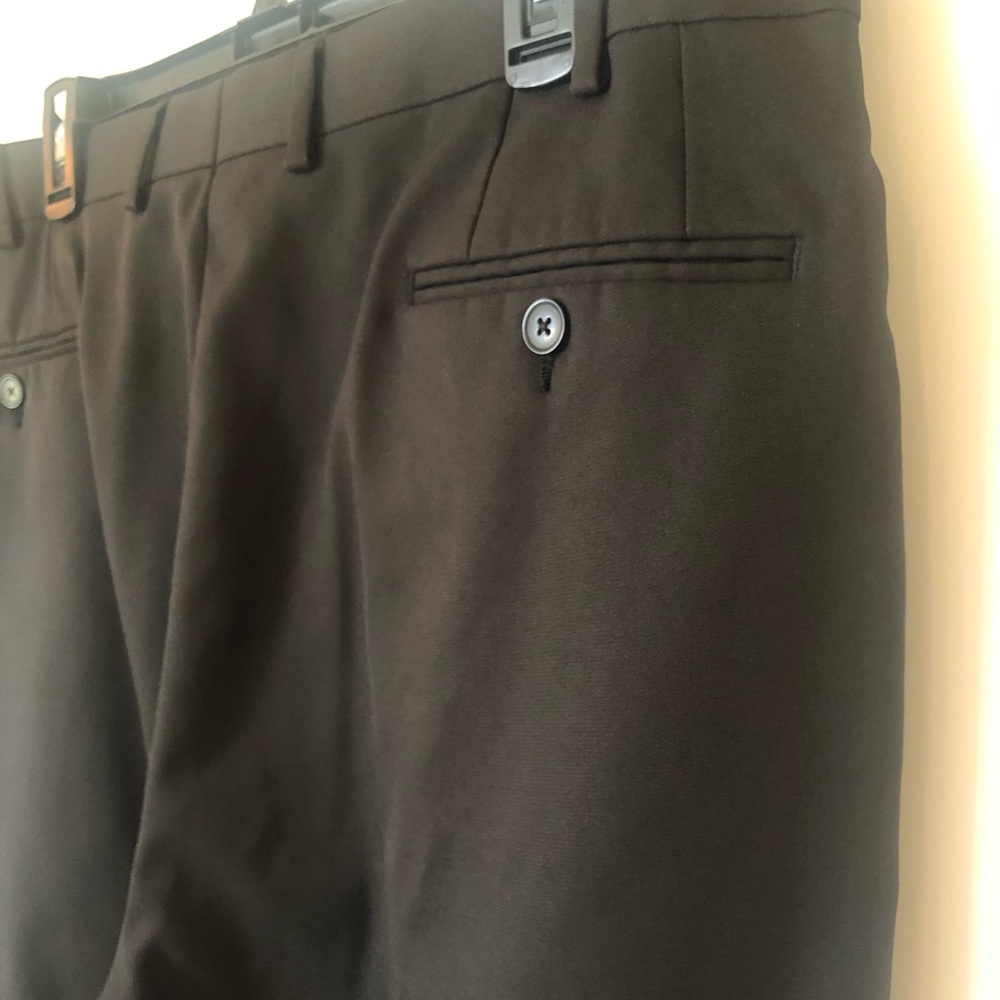 Men’s Collection by Michael Strahan Dress Pants. Black. Waist 38. Length 34.